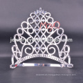 Big Beauty Pageants Rhinestone Tiaras Grande Tall Coronas AB de cristal